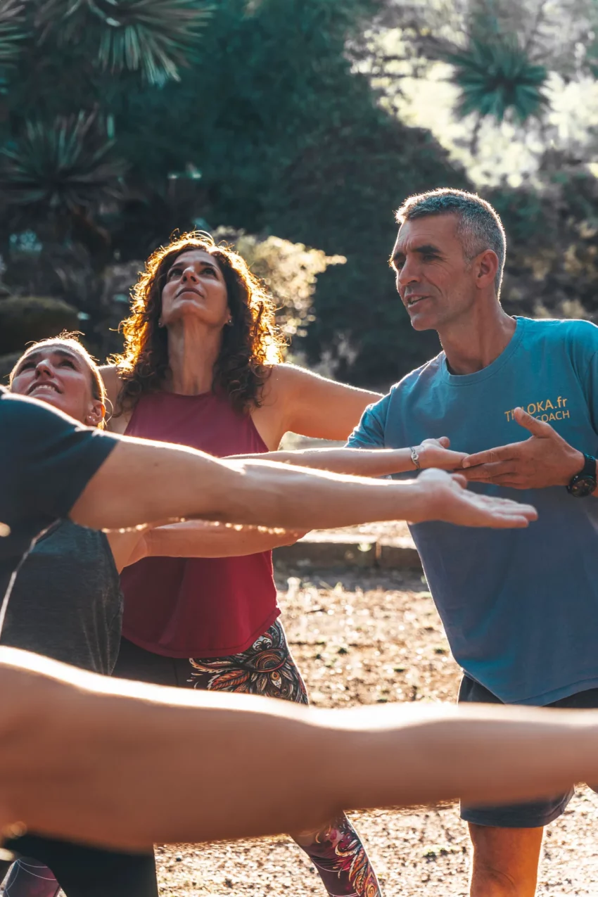 Correction posture yoga