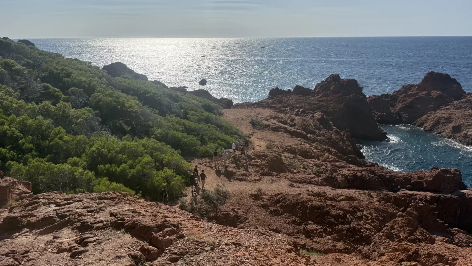 Randonnée au Dramont